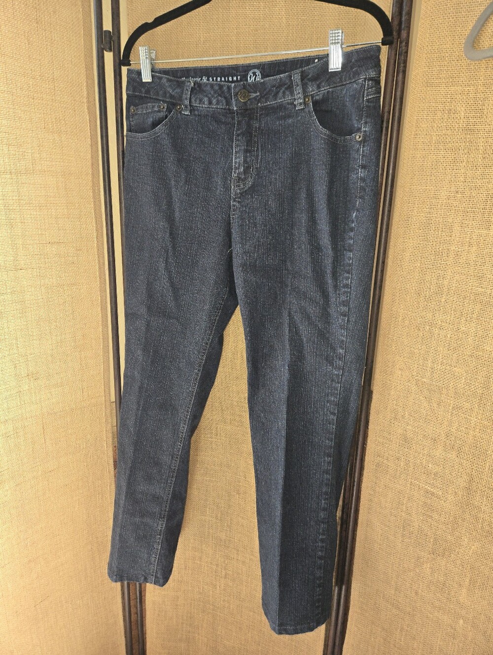 Women's Wrangler W62 Classic Fit Blue Women's Straight Jeans Petite 12 NWOT